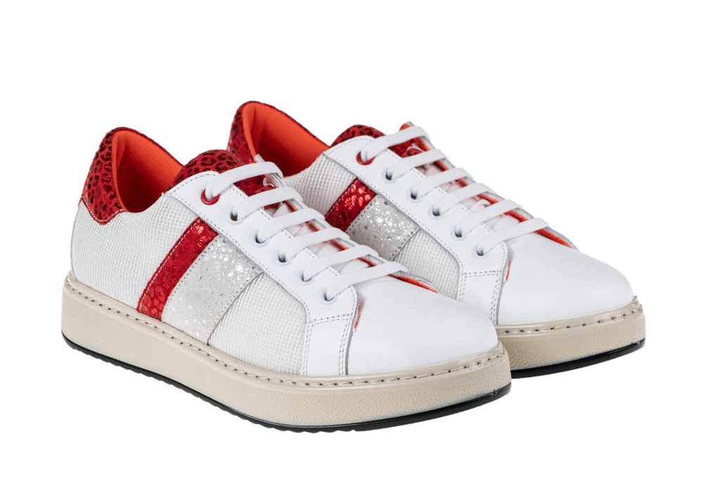 ACTIVE GELA BIANCO/ROSSO DONNA