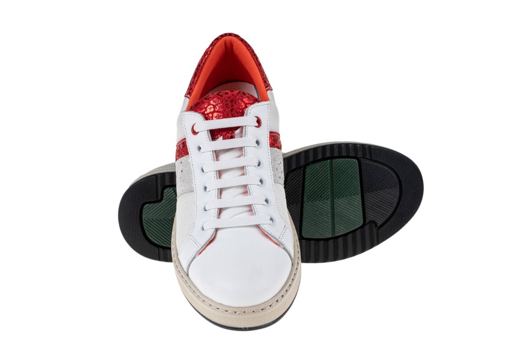 ACTIVE GELA BIANCO/ROSSO DONNA