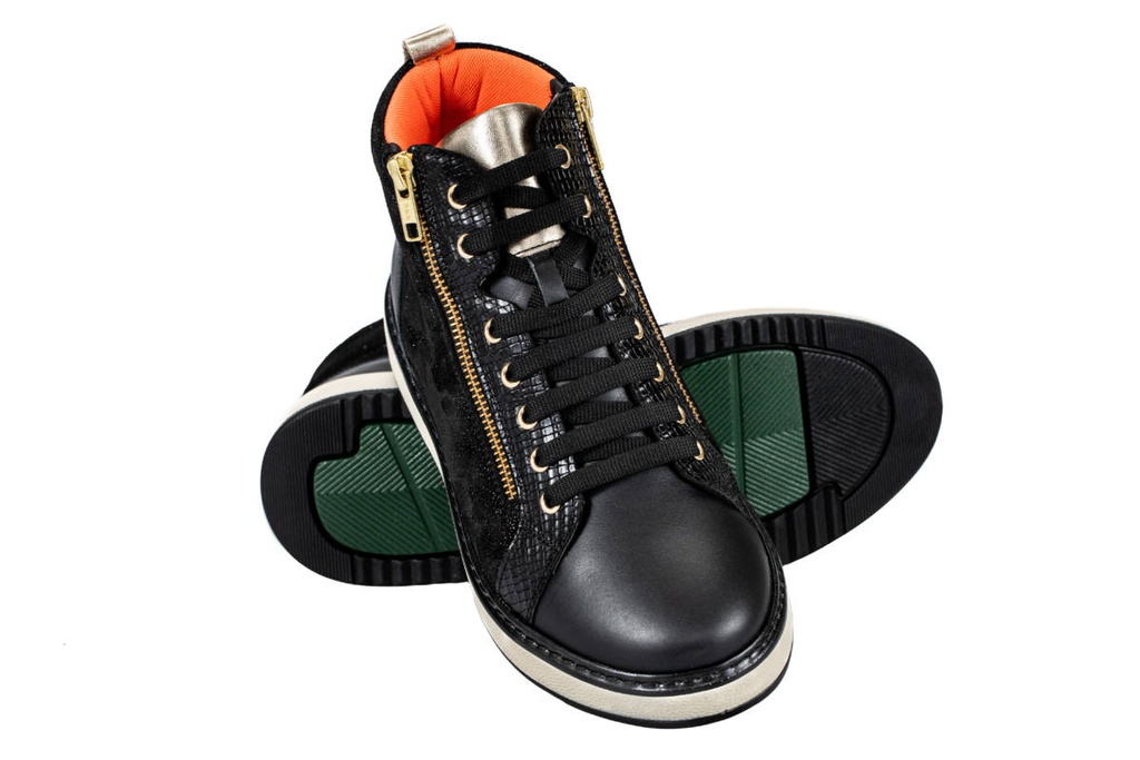 ACTIVE TROPEA NERO/ORO DONNA